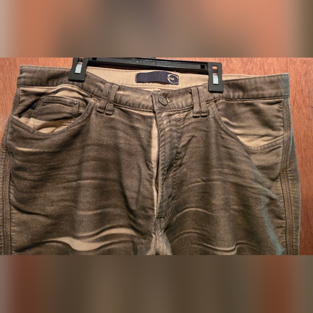 Just Cavalli RARE Brown&Tan Art Fade Vintage Cotton Pants UNISEX EU52 US36"/33" - Picture 4 of 16